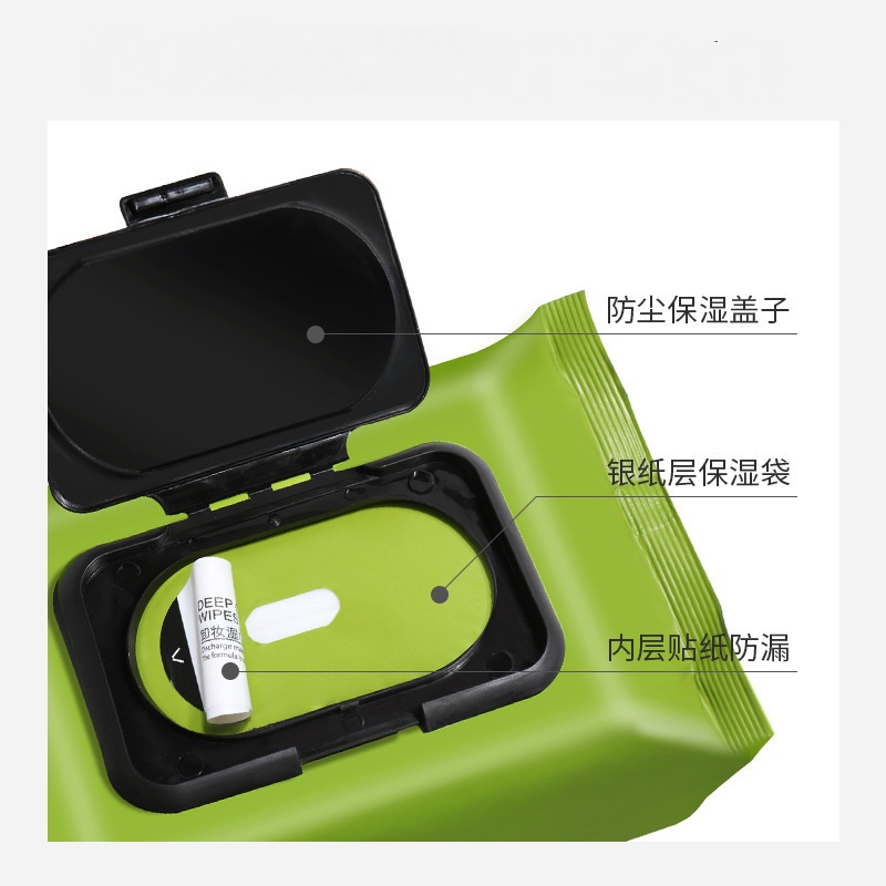 [Hàng mới về] Khăn bơ tẩy trang nhẹ nhàng làm sạch da mặt