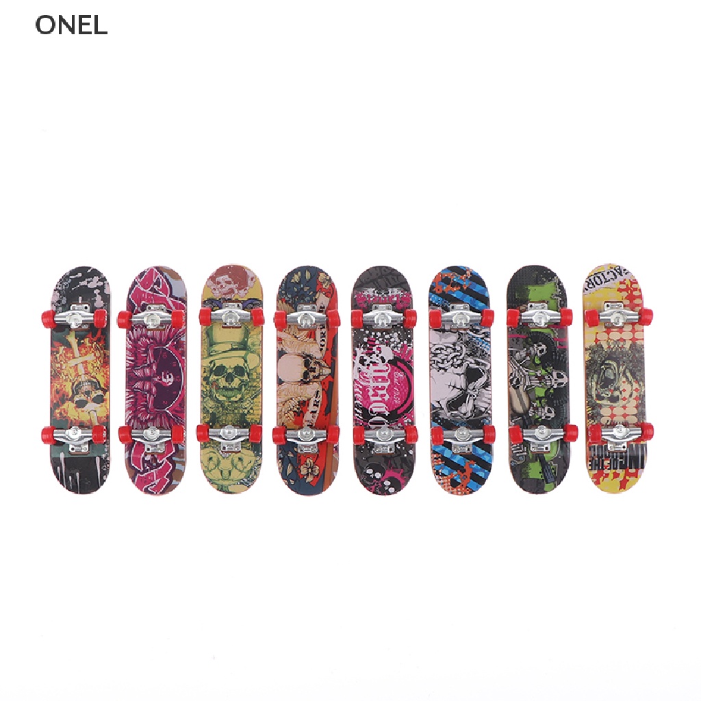 On Fingerboard Mini Finger Skateboard Plastic Finger Skate Scooter Skateboard Toy mx
