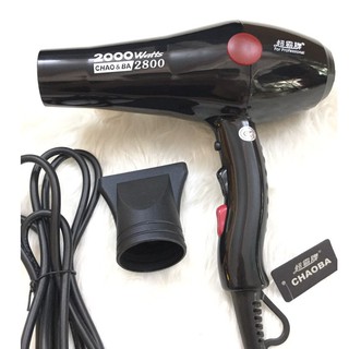 Máy sấy tóc Chaoba 2800 -2000W chế độ sấy 2 chiều nóng lạnh