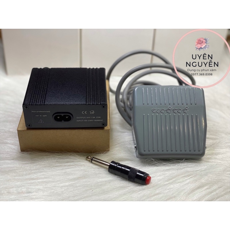 Nguồn Máy xăm / Bàn đạp - DCPX Eve