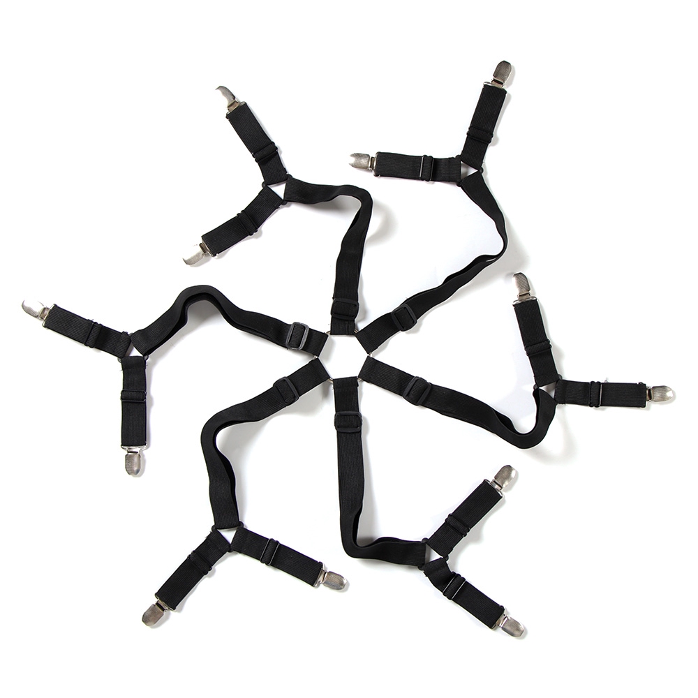 Kẹp 3 chiều 6 móc cho ga nệm trải giường tiện dụng hữu ích