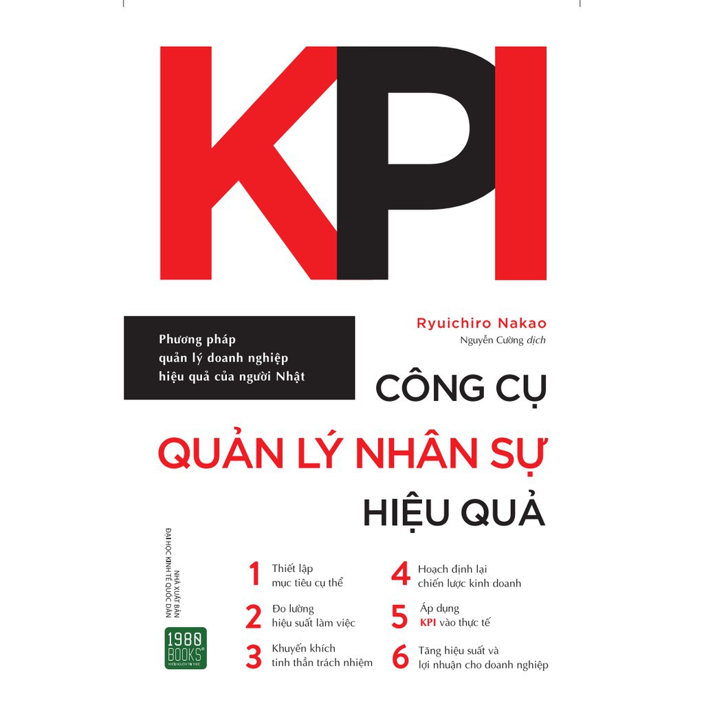 Sách - Combo 5 Cuốn PDCA, OKR, KANBAN, KPI, Kaizen