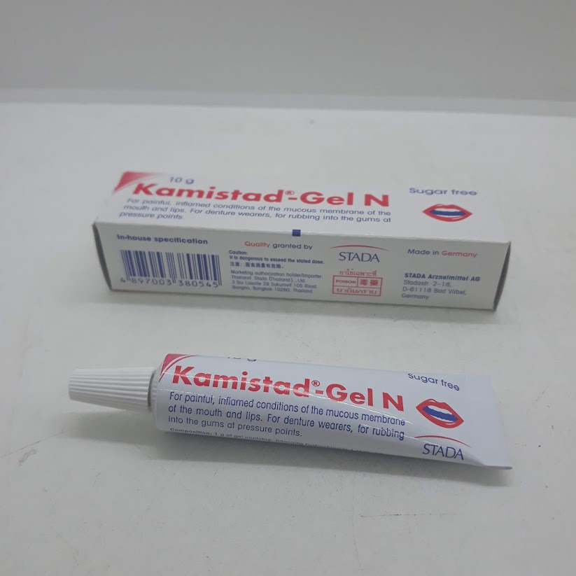 KEM ĐÁNH BAY NHIỆT MIỆNG KAMISTAD GEL 10G