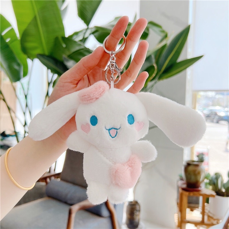 Móc khoá đôi nam châm hình cún dễ thương