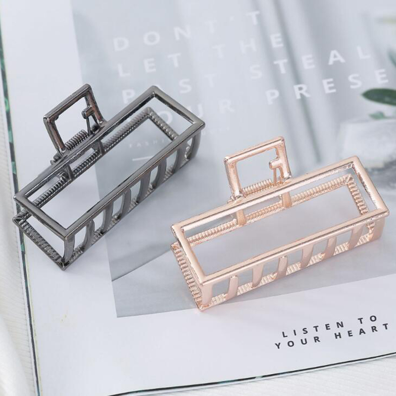 Kẹp tóc càng cua bằng kim loại tạo kiểu tóc tiện dụng