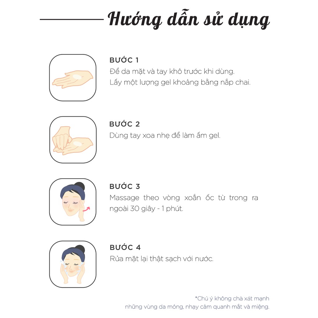 Gel Tẩy Trang dịu nhẹ dành cho da nhạy cảm COCOLARME Mild Cleansing 150g