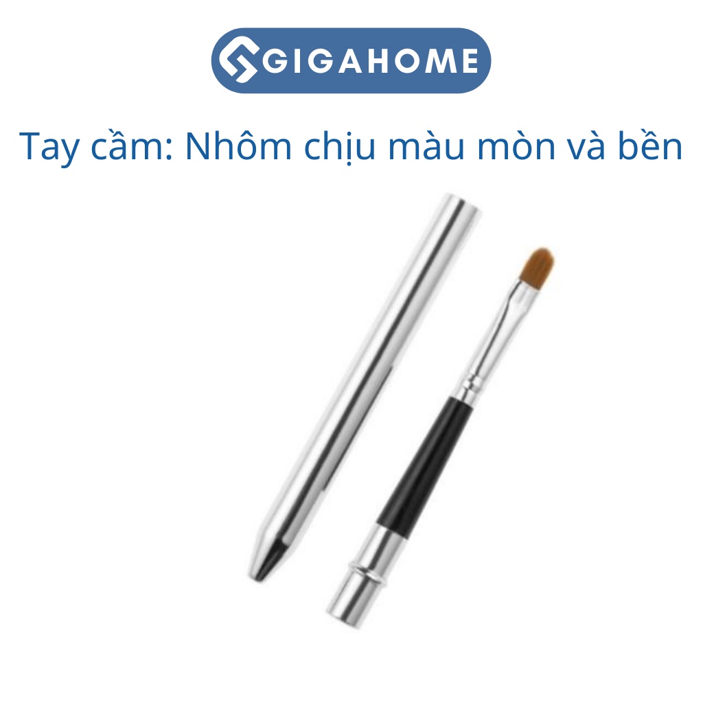 Cọ Trang Điểm GIGAHOME Vẽ Môi, Tán Phấn Mắt Chuyên Nghiệp 7365