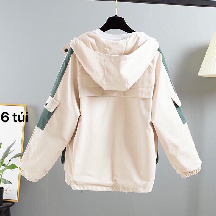 ÁO KHOÁC KAKI TÚI HỘP (6 Túi Ngoài + 1 Túi Trong) | BigBuy360 - bigbuy360.vn