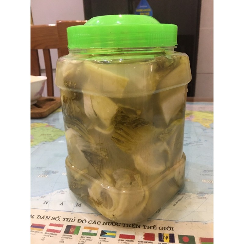 Dưa cải chua muối đóng hộp 1kg