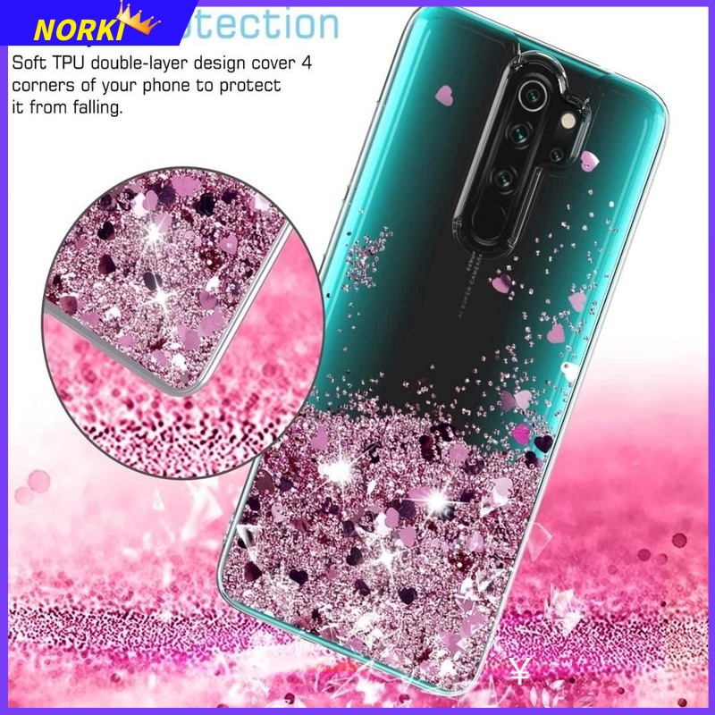 Ốp Điện Thoại Kim Tuyến Nước Cho OPPO A96 A95 A94 A93 A92 A76 A72 A55 A54 A53 A36 A31 A12 A12E A7 A5S A5 A9 2020 F11Pro F9