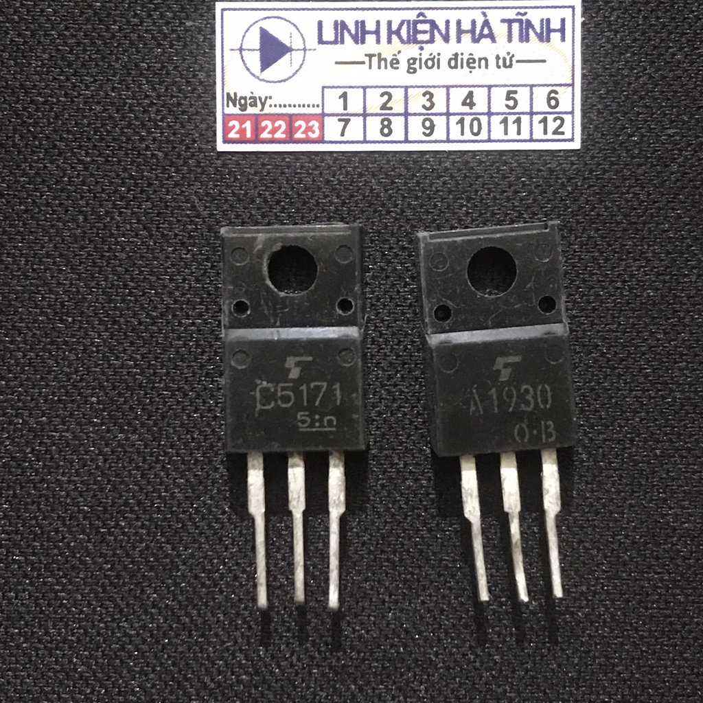 Cặp sò C5171 A1930 2SC5171 2SA1930 sò đệm tháo máy