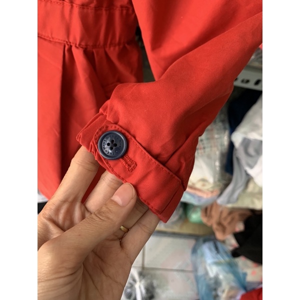 Áo khoác kaki 2hand Hàn bé gái size 110