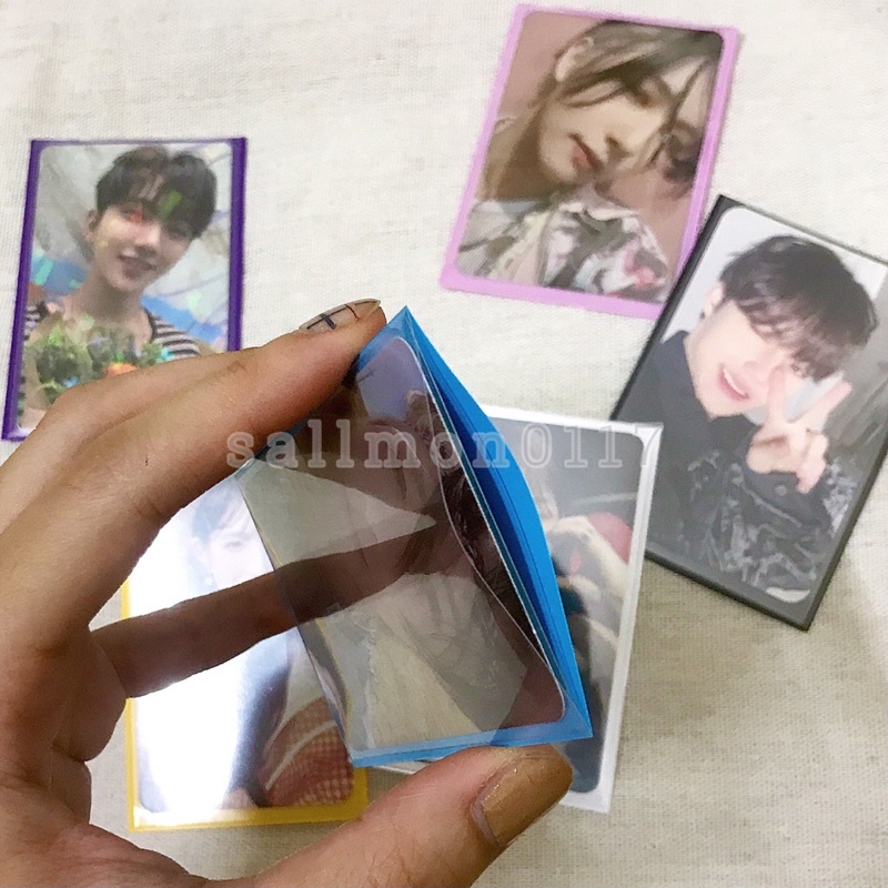 Sleeve MeeT 6.1x9.1cm lưng matte màu dày thường bọc bảo vệ thẻ bài đựng card tranh ảnh