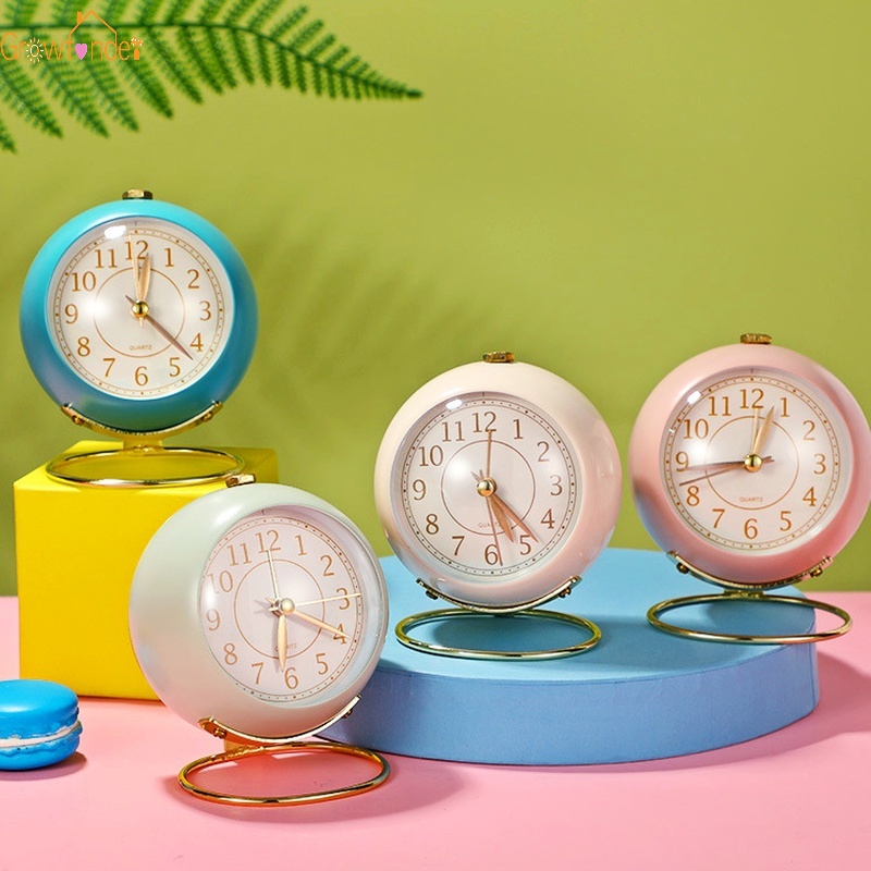 Đồng Hồ Báo Thức Chạy Bằng Pin Thiết Kế Đơn Giản Thời Trang