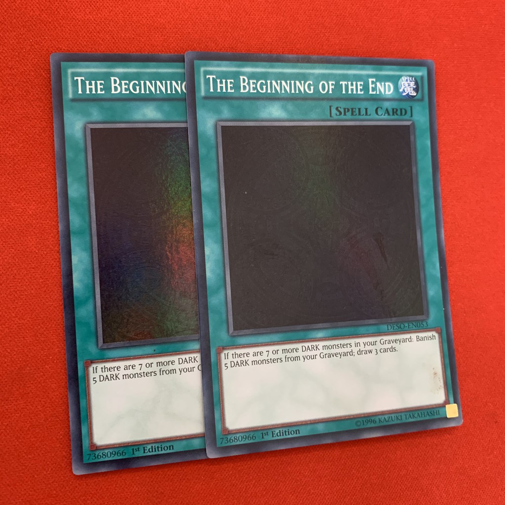 [EN][Thẻ Bài Yugioh Chính Hãng] The Beginning of the End