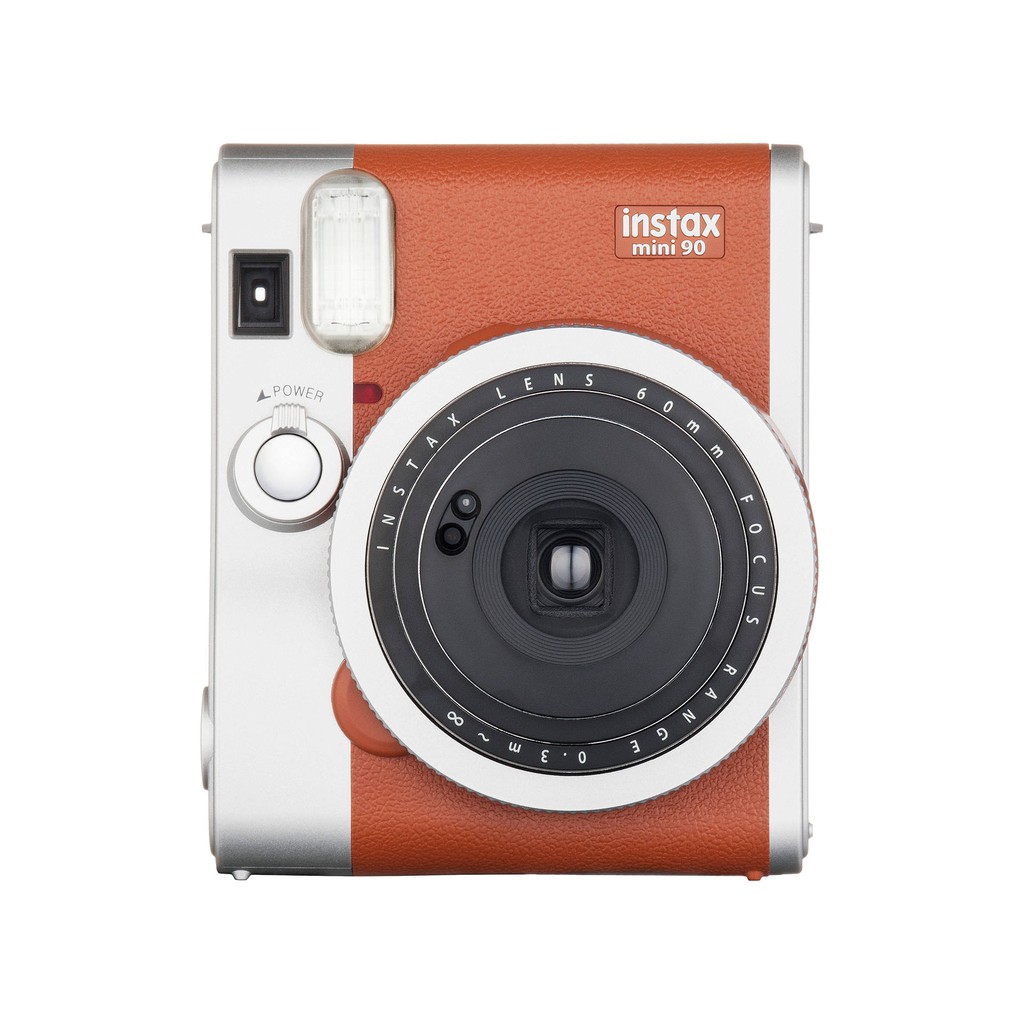 Instax mini 90 - Máy chụp ảnh lấy liền Fujifilm Instax Mini 90+ 1vỏ nhựa trong bảo vệ