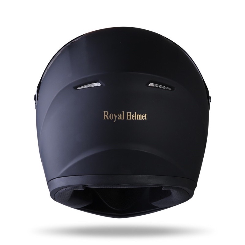 Mũ bảo hiểm Fullface Royal M136 đen nhám-bảo hành 12 tháng