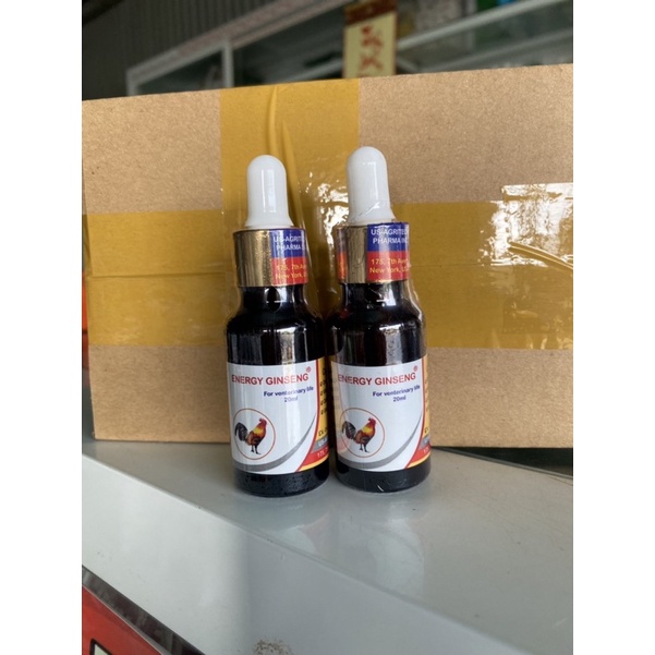 ENERGY GINSENG lọ 20ml dinh dưỡng cho gà