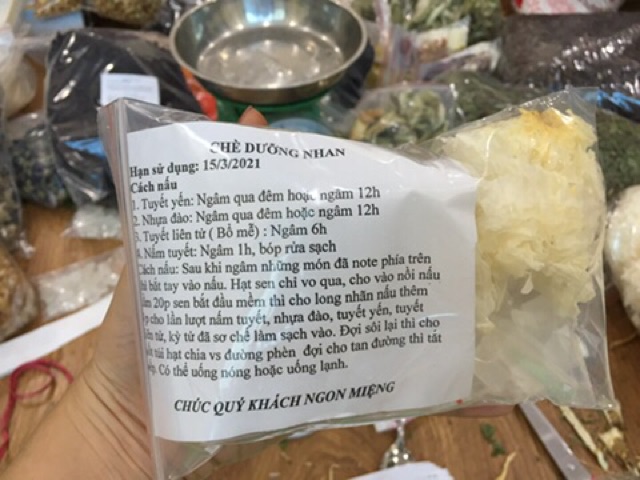 [Mã 267FMCGSALE giảm 8% đơn 500K] Set chè dưỡng nhan đầy đủ 10 món gói 120g | BigBuy360 - bigbuy360.vn