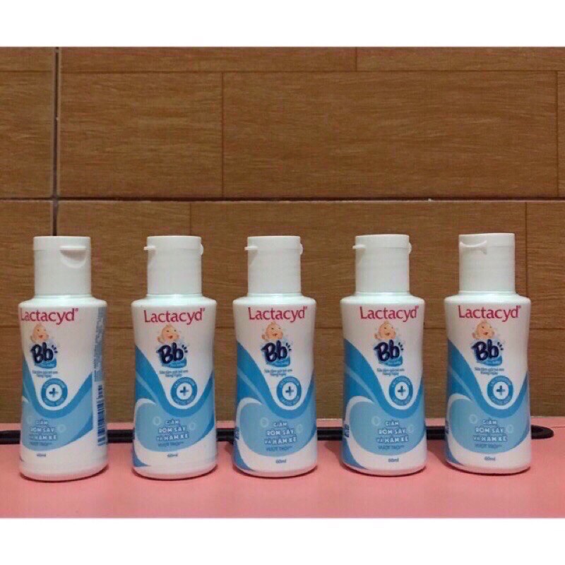 Sữa Tắm Em Bé Lactacyd bb 60 ml (chai nhỏ tiện lợi )