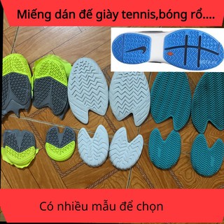 Miếng dán đế giày tennis, giày cầu lông,giày bóng rổ 
