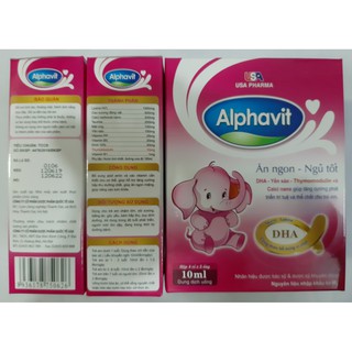 Alphavit ăn ngon ngủ tốt