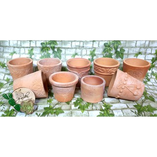 Chậu đất nung hoa văn độc đáo (14 mẫu)