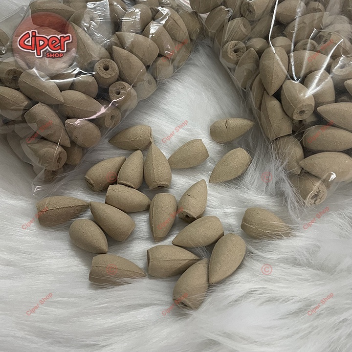 Nụ trầm hương khói toả ngược 210 viên - trang trí - không mùi hương