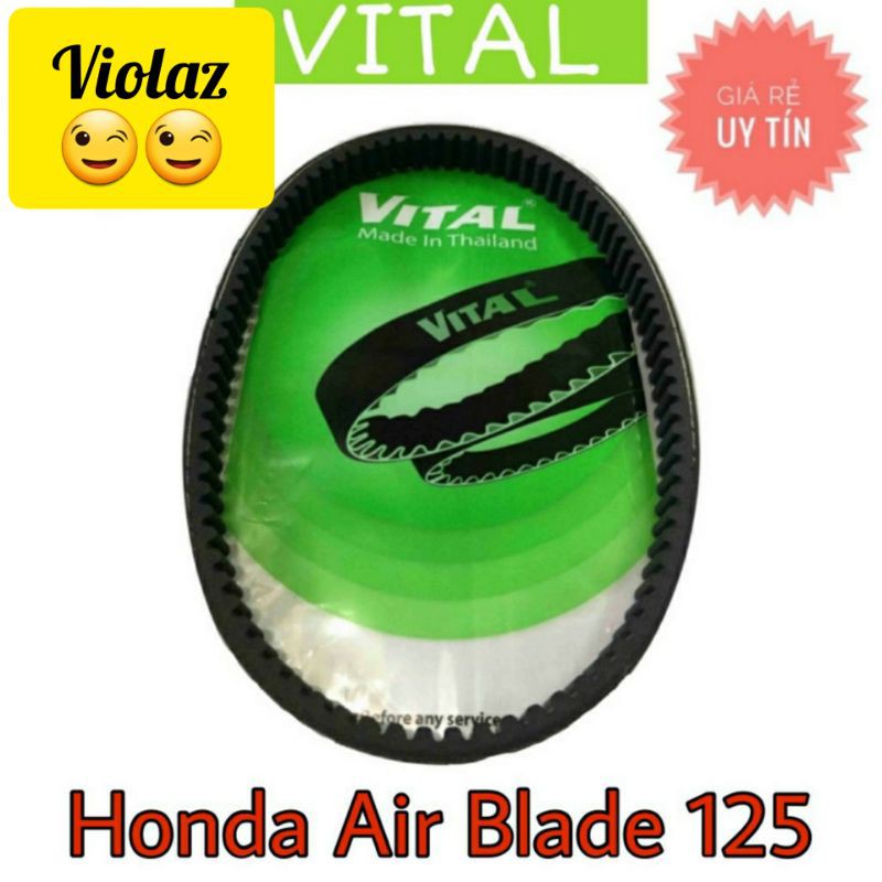 Dây curoa VITAL PCX125 AB125 VARIO125 LEAD125, SH Mode, SCR 125 Click 125, Ab125 (dây đai truyền động 23100 Kwna 9010 m1