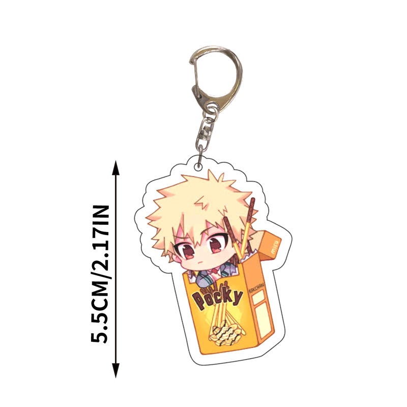 Ygt Móc Khóa Acrylic Hình Nhân Vật Anime My Hero Academia Toga Himiko Dabi Todoroki Shoto