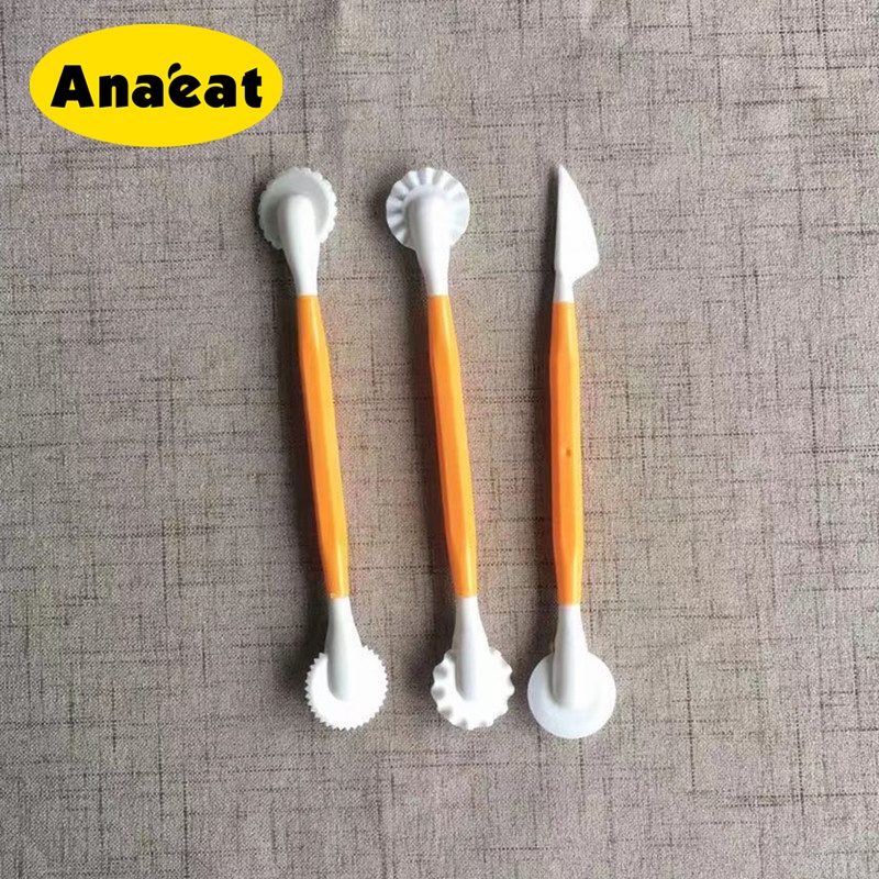 Set 3 bút Anaeat chạm khắc làm bánh
