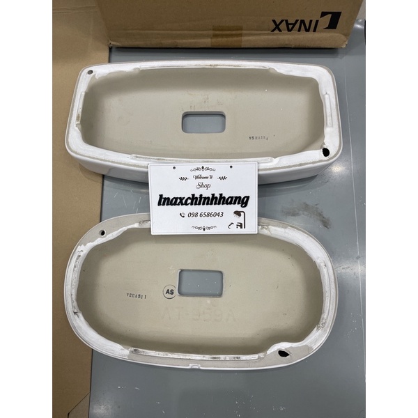 Nắp sứ két nước cầu inax AC-909VRN,AC-959VAN - Hàng chính hãng