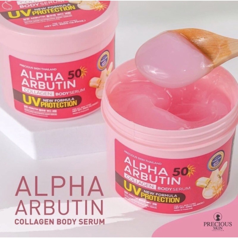 Kem dưỡng kích trắng da và chống nắng Alpha Arbutin 3 Plus+ NEW UV 500ml