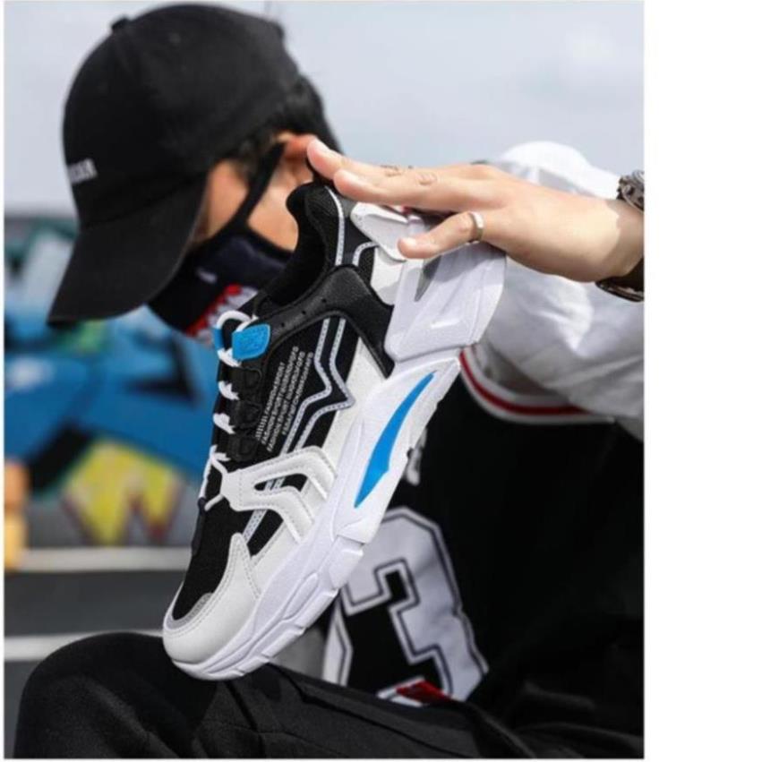 Giày thể thao nam Ulzzang dây buộc cổ thấp vải mềm thoáng chân cá tính size 39 đến 43 BIMOTA G42 . ' ' . II ^ ]