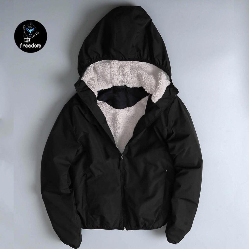 [Hàng đẹp-mũ rời-có túi trong][ĐỦ 6MÀU]Áo khoác gió nam nữ lót lông cừu siêu ấm chắn gió chống nước bền đẹp tiện lợi | BigBuy360 - bigbuy360.vn