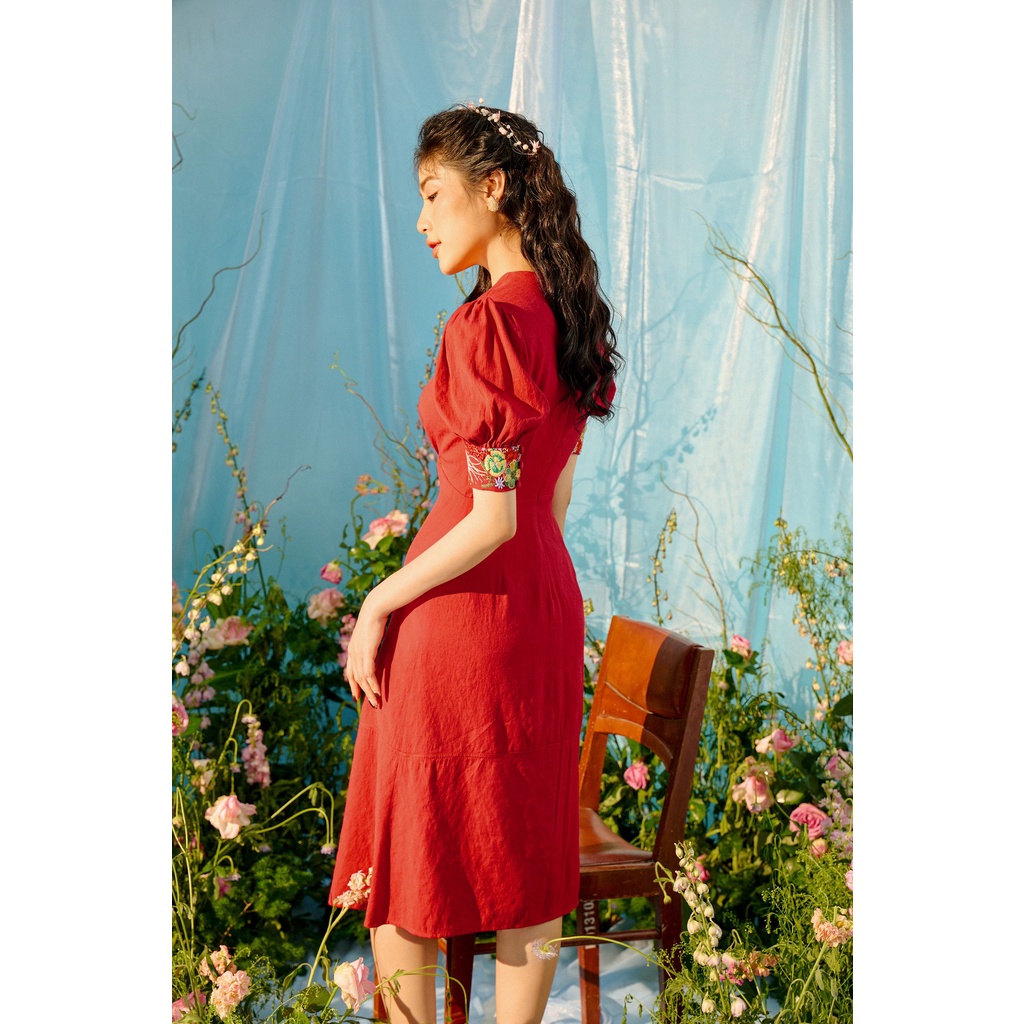OLV - Đầm Alymer Embro Dress