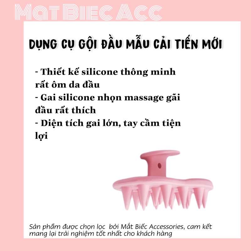 Dụng cụ massage gội đầu Muji / Lược gội đầu các loại