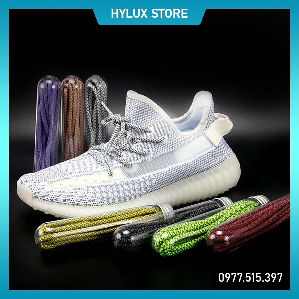 Dây giày Yeezy phản quang cao cấp 17 Màu [ảnh chụp thật]