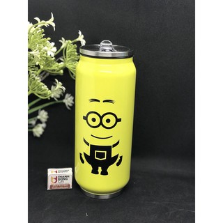 ( RẺ BẤT NGỜ) BÌNH GIỮ NHIỆT COCA PEPSI 500ml ( tặng kèm ống hút) TDG034B105