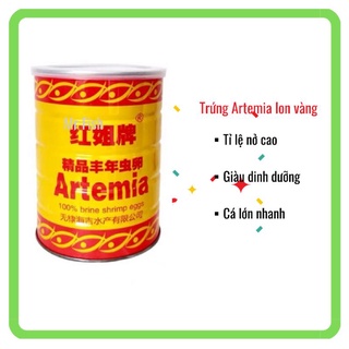 Trứng artemia ấp nở lon vàng - Tỉ lệ nở rất cao - Mr Fish