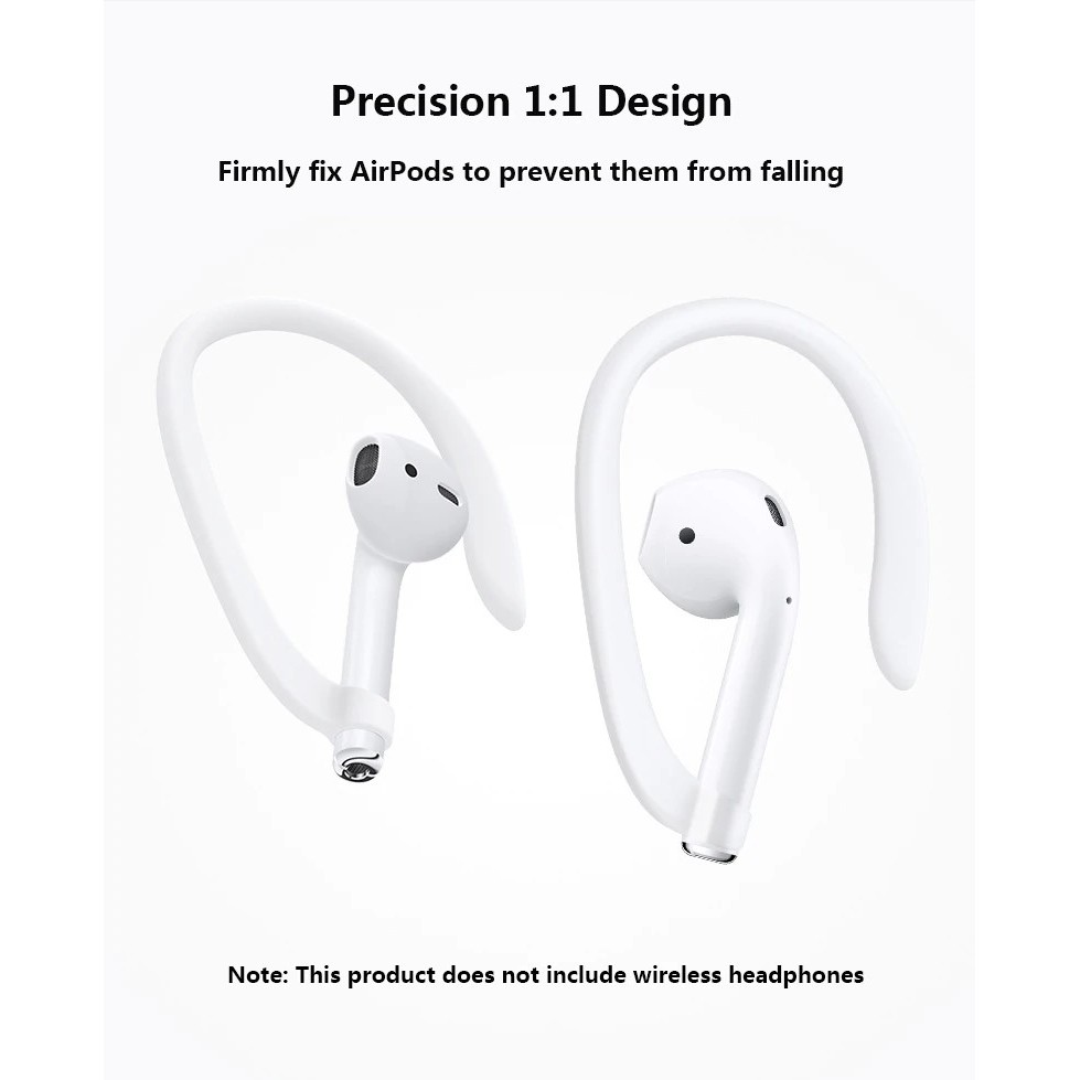 Móc Tai Bluetooth AirPods Silicon dẻo chống rơi tập thể thao