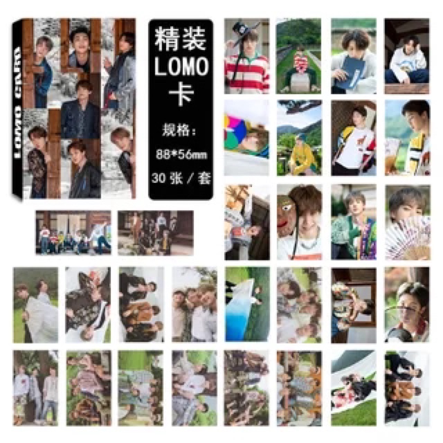 Lomo BTS SUMMER PACKAGE 2019 (ảnh hộp giấy BTS 30 tấm) | BigBuy360 - bigbuy360.vn