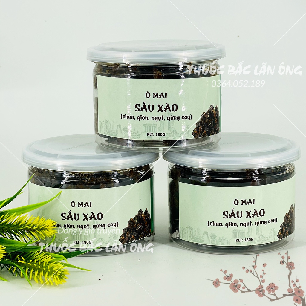 Ô mai sấu xào gừng đặc sản Hà Nội