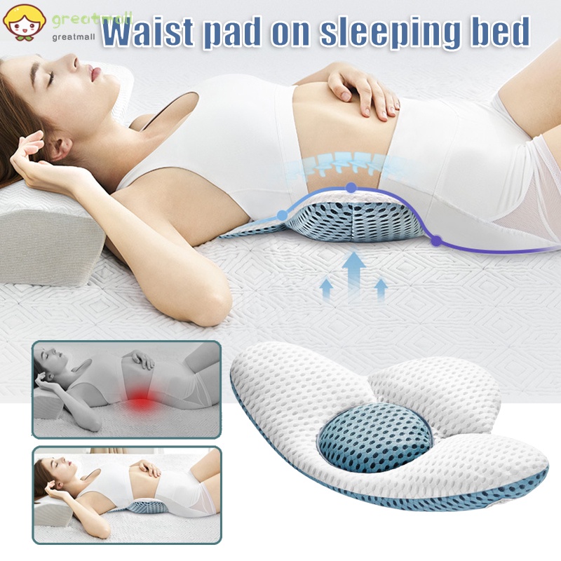 Gối Ngủ 3D Có Thể Điều Chỉnh Chiều Cao Hỗ Trợ Giảm Đau Lưng Cho Lưng