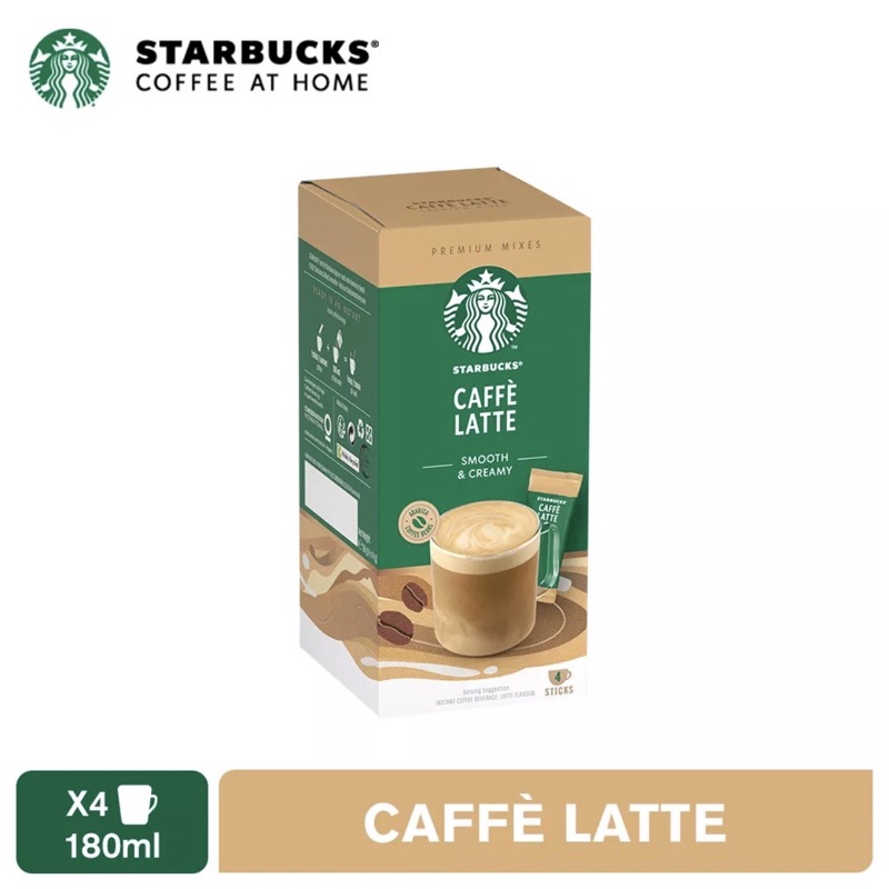 Cà phê hòa tan cao cấp Starbucks Caffè Latte