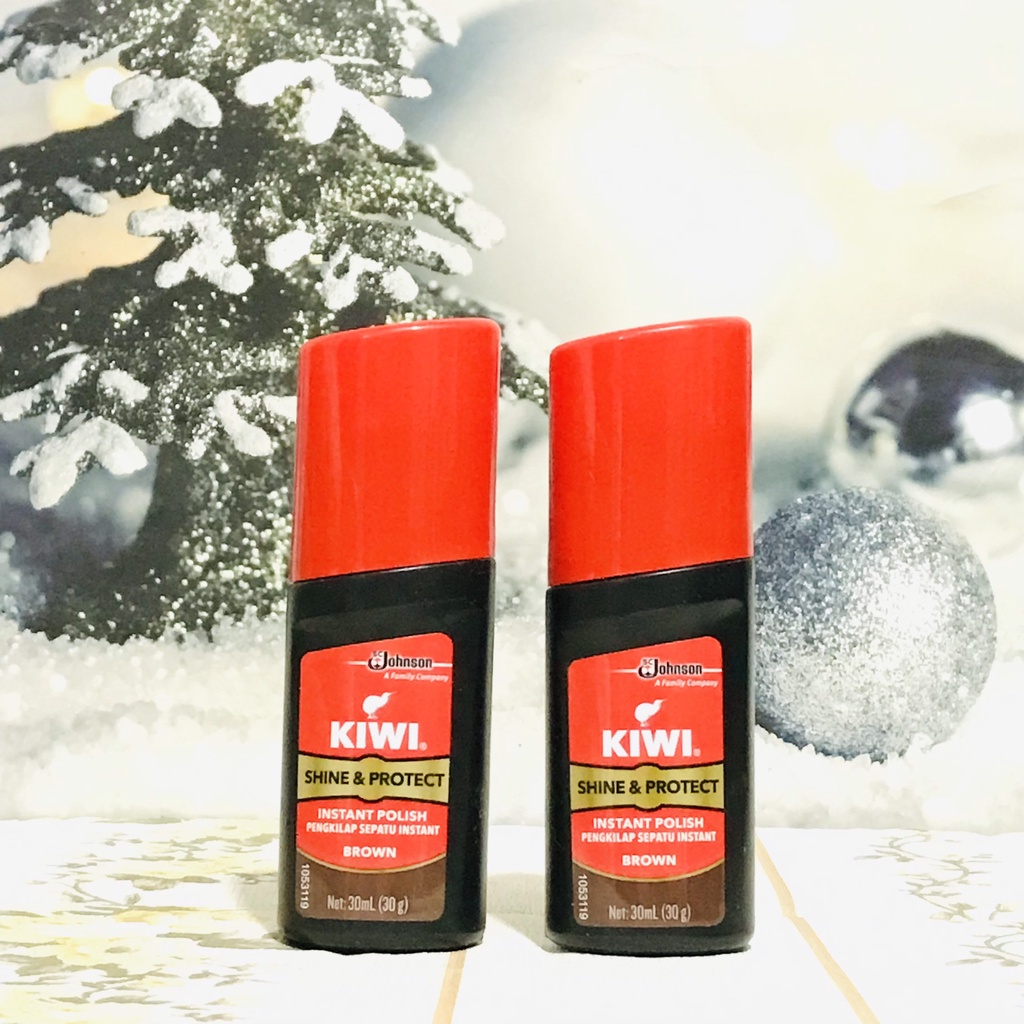 Xi Bóng Nước Kiwi Màu Đen - Nâu 30ml -> 75ml