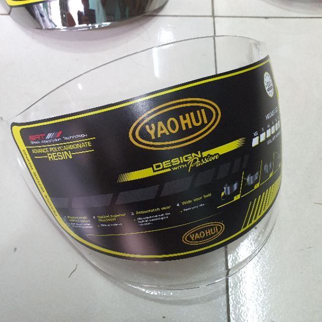 Kính Thay Thế Mũ Bảo Hiểm 125 NAPOLI 2 KÍNH/Bảo Hành 12 Tháng