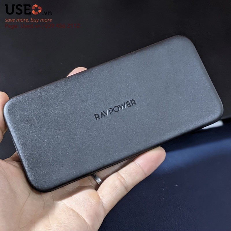 Sạc dự phòng RAVPower 10000mAh - 18w (PD3.0/QC3.0) - RP-PB173 New | USEDVN