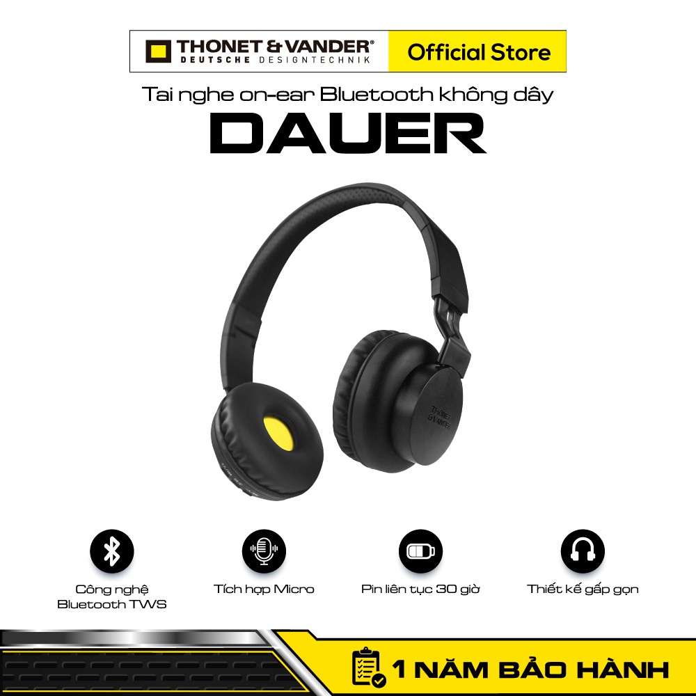[Mã LT150 giảm 150k đơn 699k] Tai nghe Bluetooth TWS Thonet & Vander DAUER