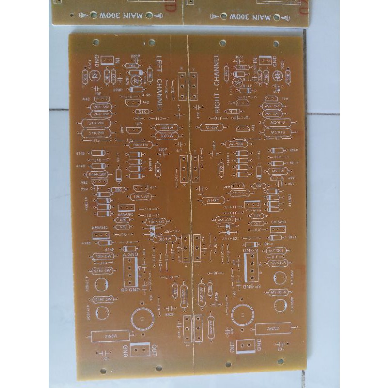 Một Cặp PCB Mạch Công Suất 8 Sò TMAudio